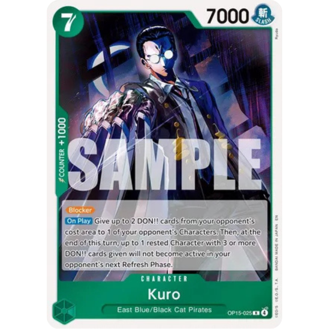 Kuro (OP15-025) - Adventure on Kami's Island Foil