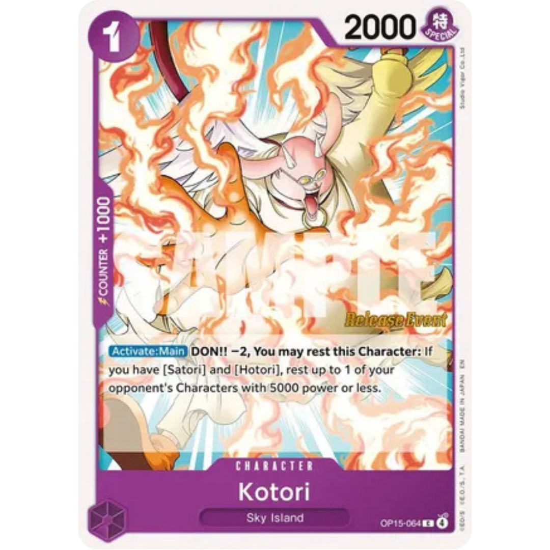 Kotori (OP15-064) - Adventure on Kami's Island Release Event Cards