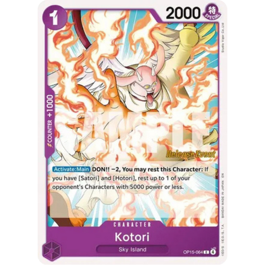 Kotori (OP15-064) - Adventure on Kami's Island Release Event Cards