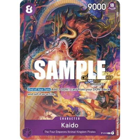 Kaido (CS 2023 Celebration Pack) (P-010) - One Piece Promotion Cards Foil
