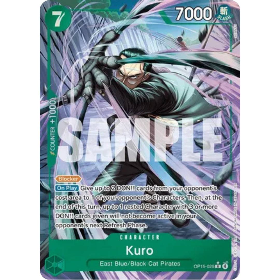 Kuro (Alternate Art) (OP15-025) - Adventure on Kami's Island Foil