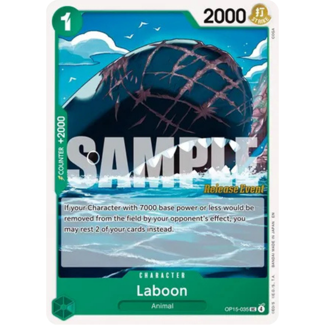 Laboon (OP15-035) - Adventure on Kami's Island Release Event Cards