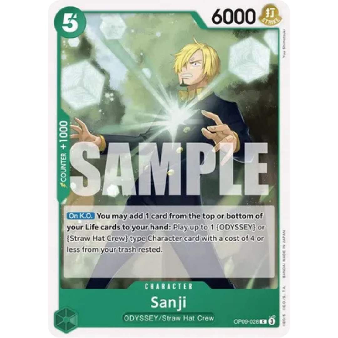Sanji (028) (OP09-028) - Emperors in the New World