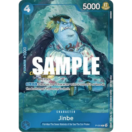 Jinbe (CS 2023 Event Pack) (P-030) - One Piece Promotion Cards Foil