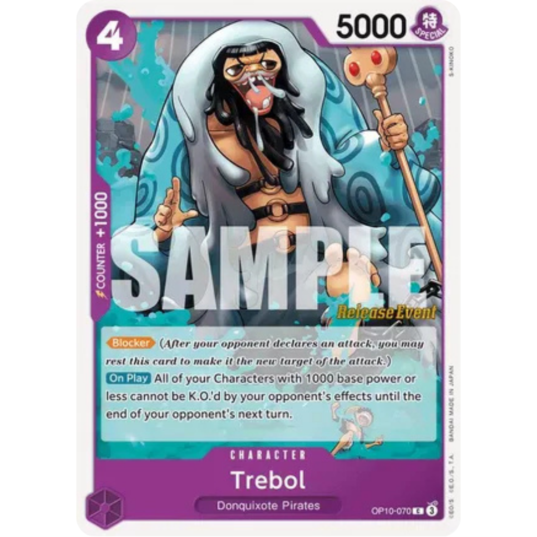 Trebol (OP10-070) - Royal Blood Release Event Cards