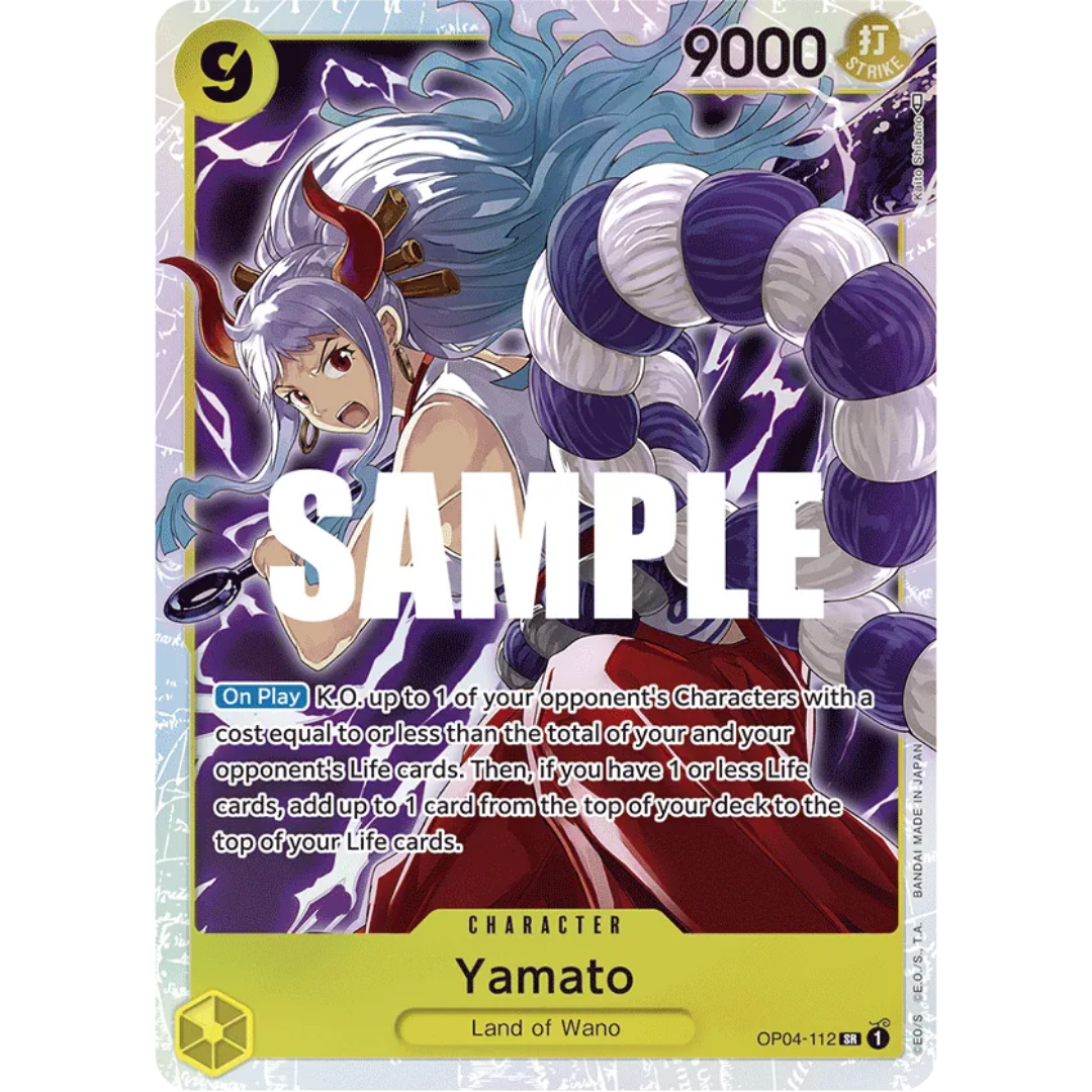 Yamato (OP04-112) - Kingdoms of Intrigue Foil