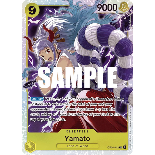 Yamato (OP04-112) - Kingdoms of Intrigue Foil