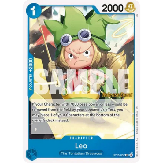 Leo (OP15-052) - Adventure on Kami's Island Release Event Cards