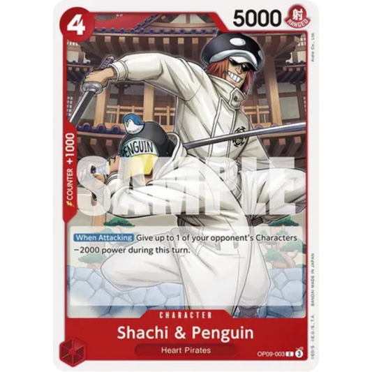Shachi & Penguin (OP09-003) - Emperors in the New World