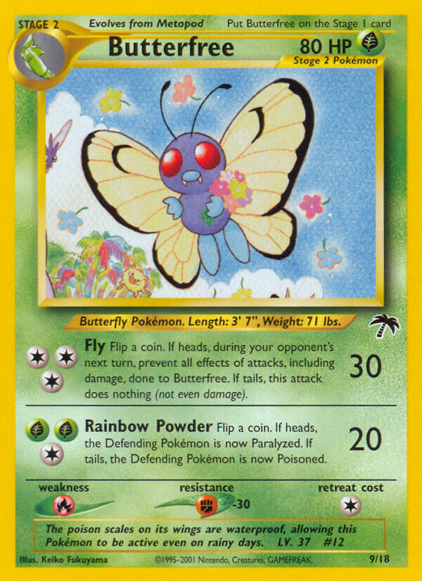 Butterfree 009  Southern Islands - Promo