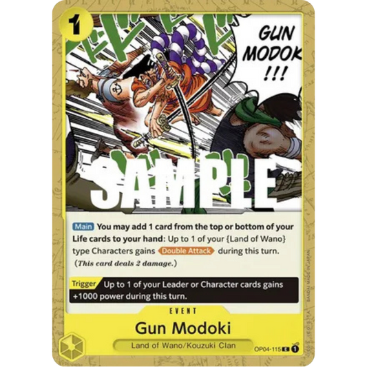 Gun Modoki (OP04-115) - Kingdoms of Intrigue
