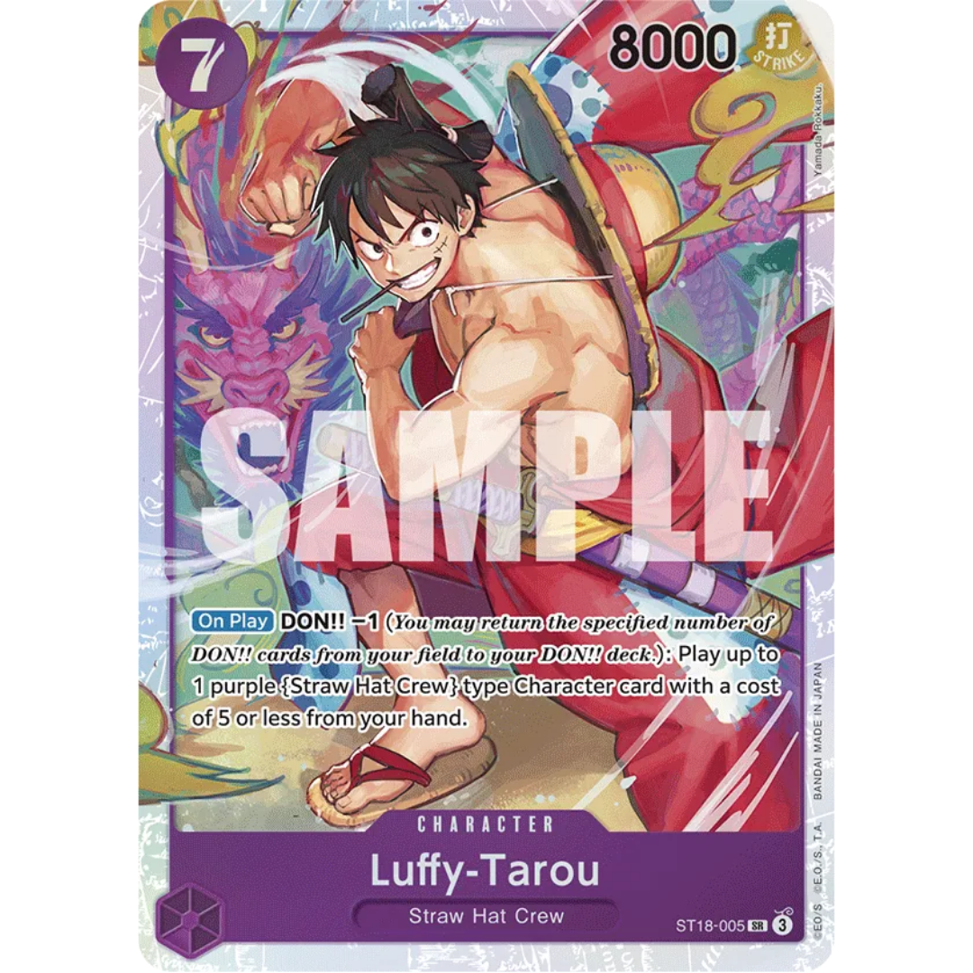 Luffy-Tarou (ST18-005) - Starter Deck 18: PURPLE Monkey.D.Luffy Foil