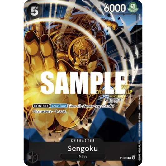 Sengoku (CS 2023 Event Pack) (P-032) - One Piece Promotion Cards Foil