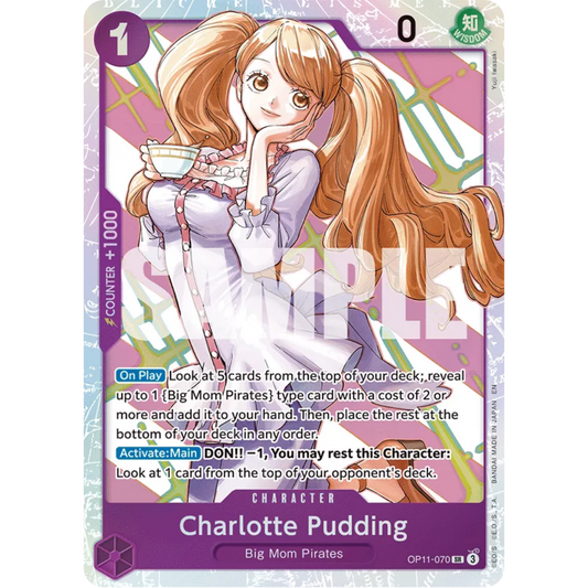 Charlotte Pudding (OP11-070) - A Fist of Divine Speed Foil