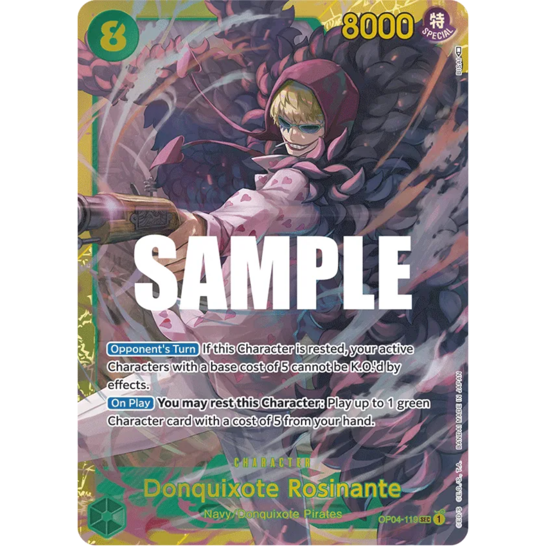 Donquixote Rosinante (OP04-119) - Kingdoms of Intrigue Foil