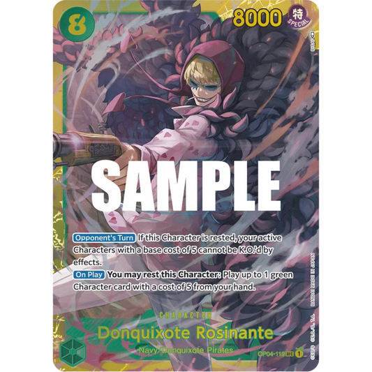 Donquixote Rosinante (OP04-119) - Kingdoms of Intrigue Foil