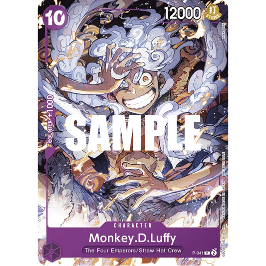 Monkey.D.Luffy (P-041) (P-041) - Starter Deck 18: PURPLE Monkey.D.Luffy