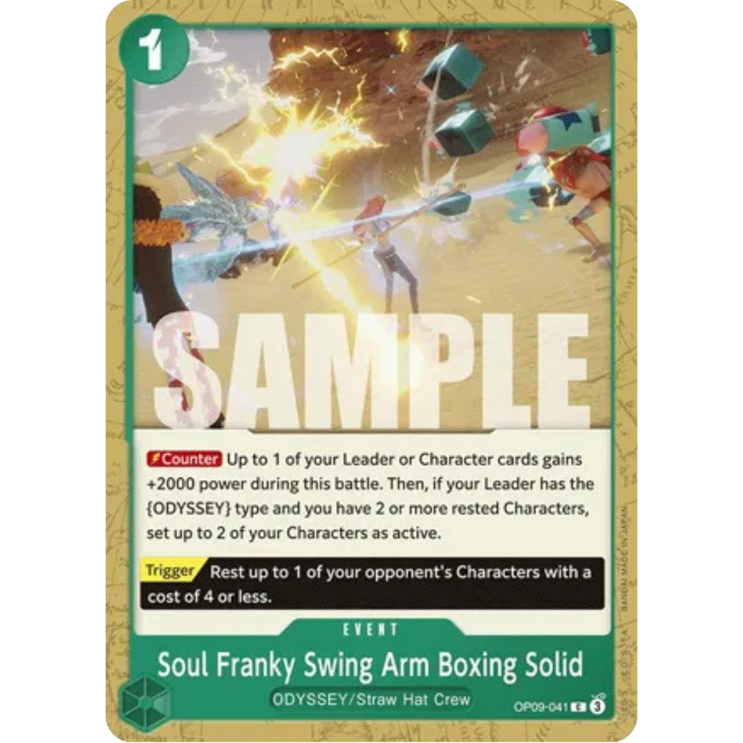 Soul Franky Swing Arm Boxing Solid (OP09-041) - Emperors in the New World