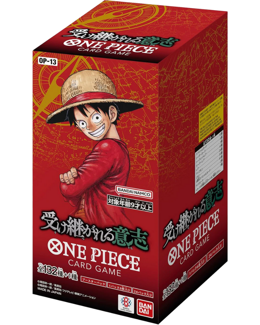 Carrying on His Will (OP-13) Booster Box - [Japanese]