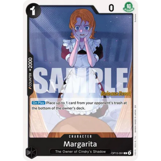 Margarita (OP15-091) - Adventure on Kami's Island Release Event Cards