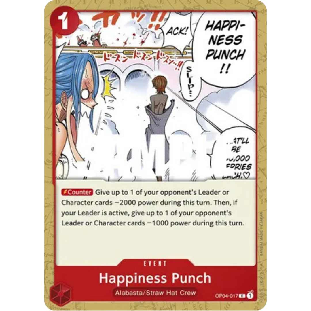 Happiness Punch (OP04-017) - Kingdoms of Intrigue