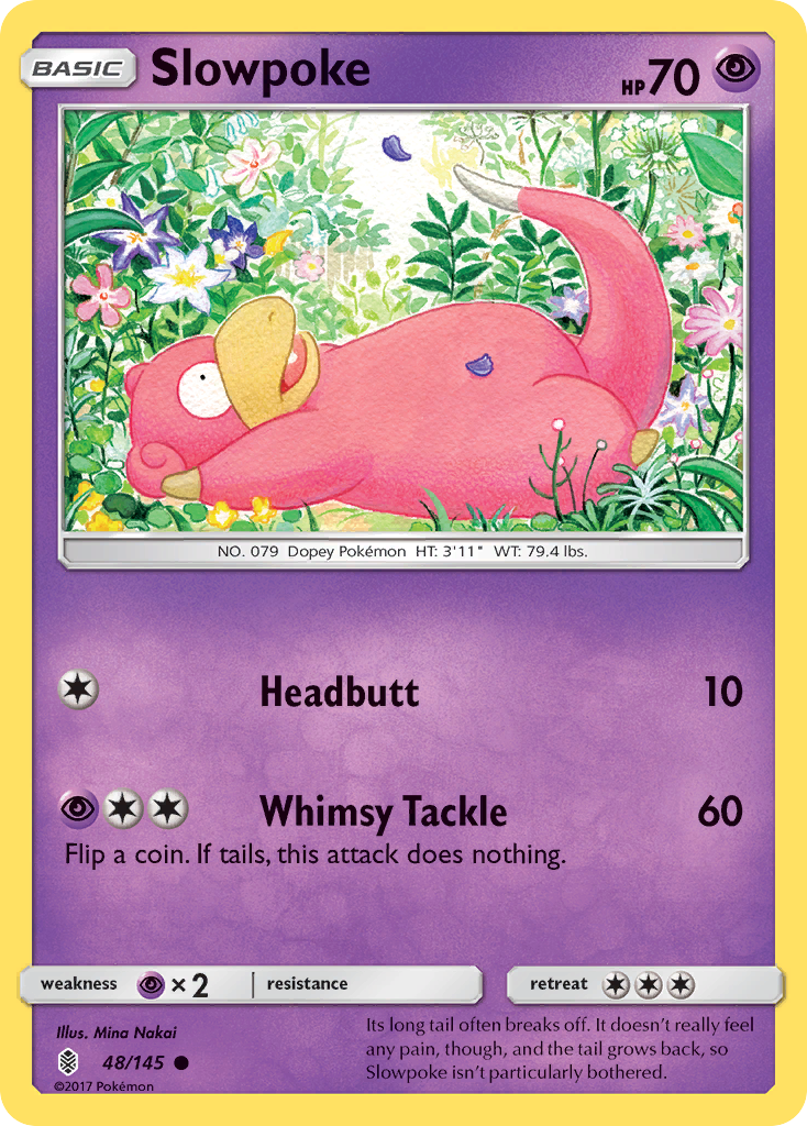 Slowpoke 048  SM  Guardians Rising - Common