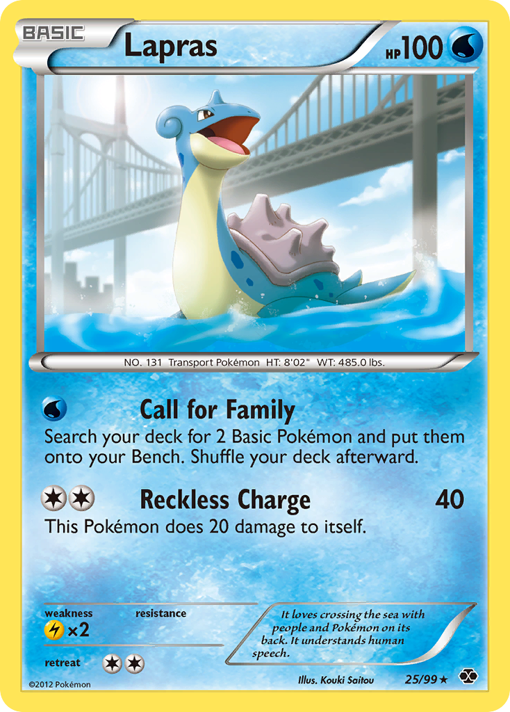 Lapras (25) 025  Next Destinies - Rare