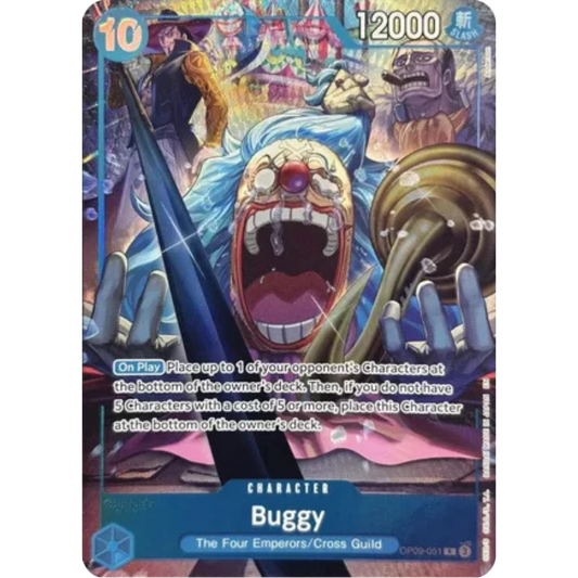 Buggy (051) (English Version 2nd Anniversary Set) (OP09-051) - One Piece Promotion Cards Foil