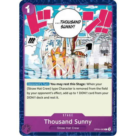 Thousand Sunny (OP09-080) - Emperors in the New World