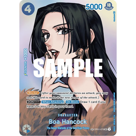 Boa Hancock (SP) (OP01-078) - Kingdoms of Intrigue Foil