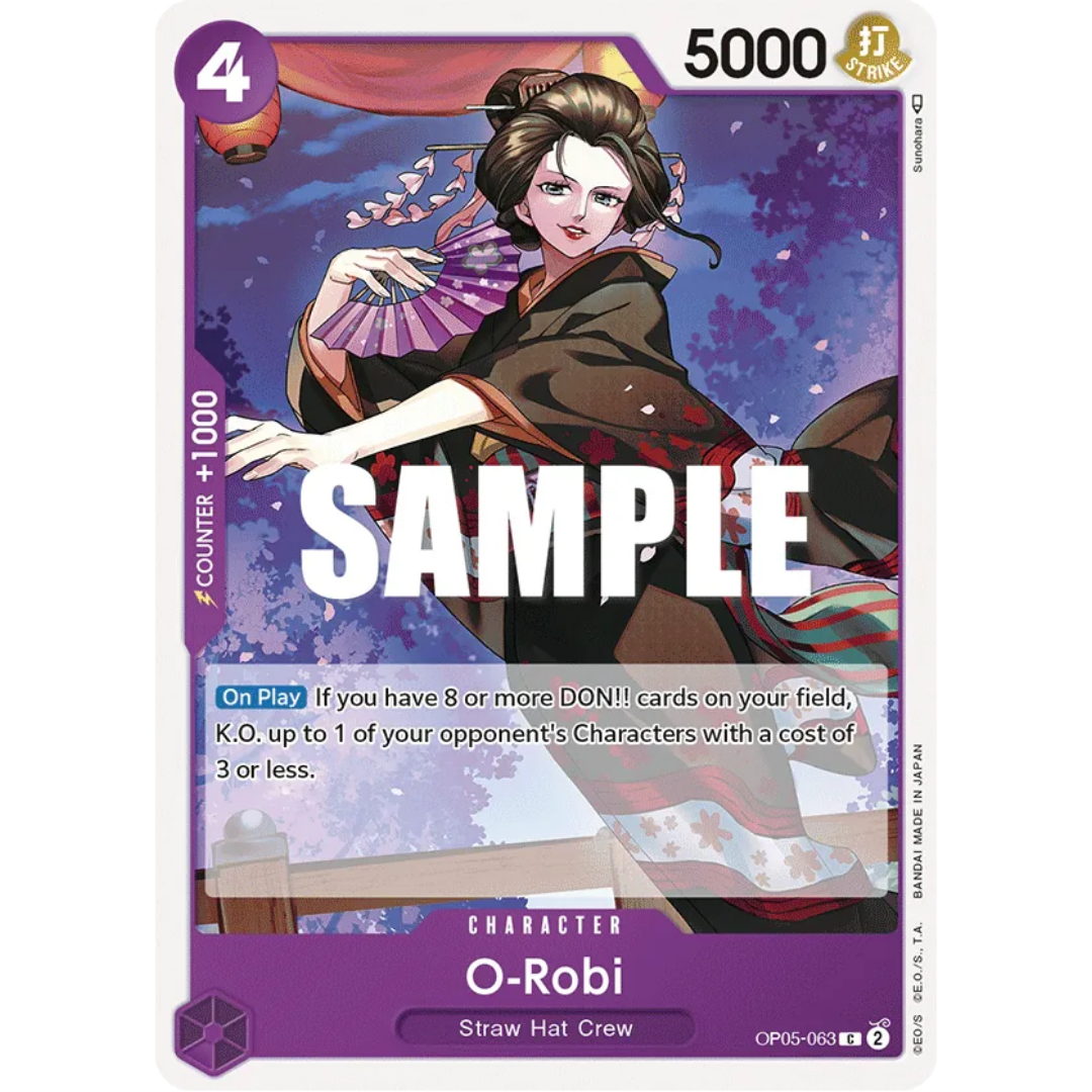 O-Robi (OP05-063) - Starter Deck 18: PURPLE Monkey.D.Luffy
