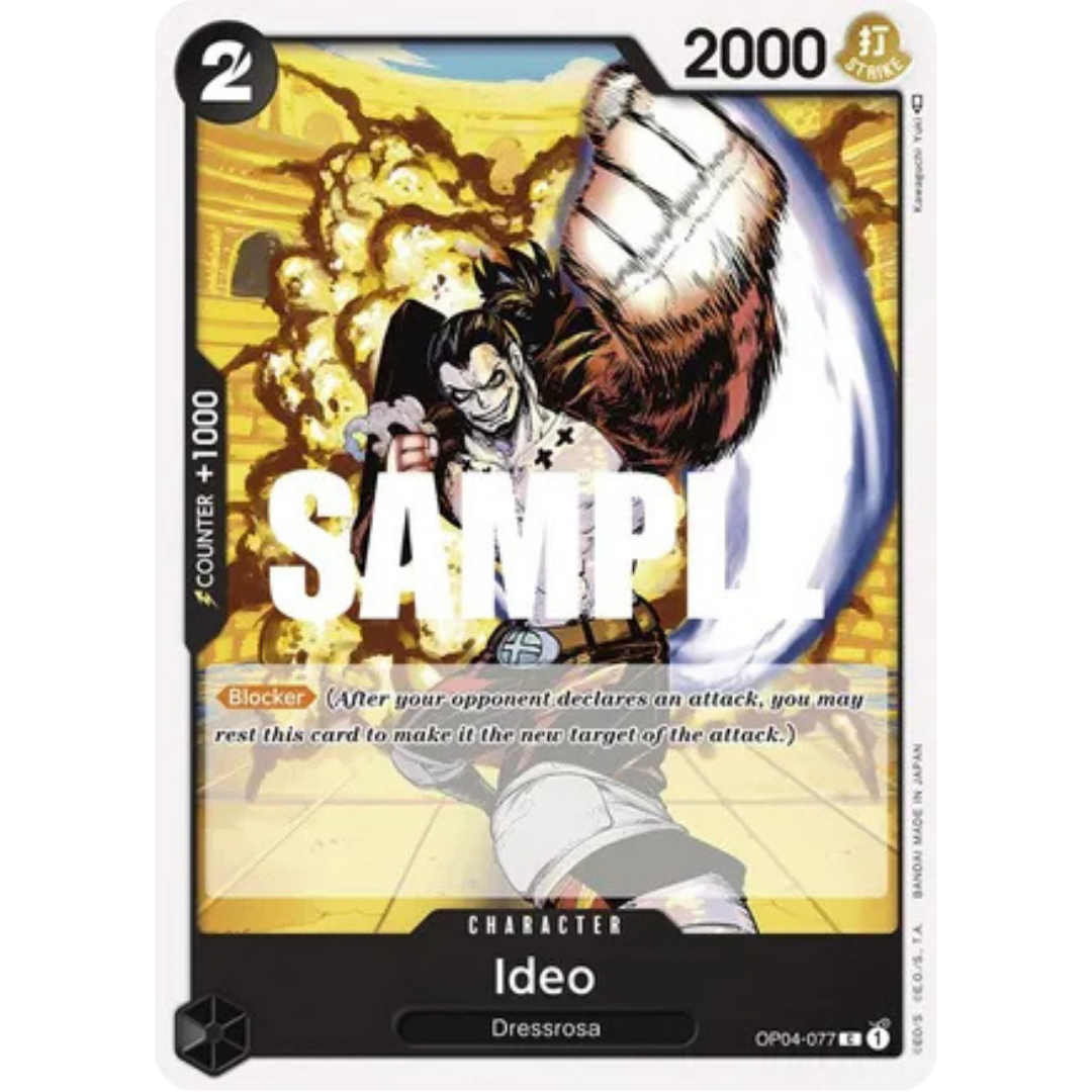 Ideo (OP04-077) - Kingdoms of Intrigue