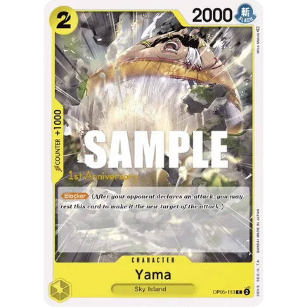 Yama (OP05-113) - Awakening of the New Era: 1st Anniversary Tournament Cards