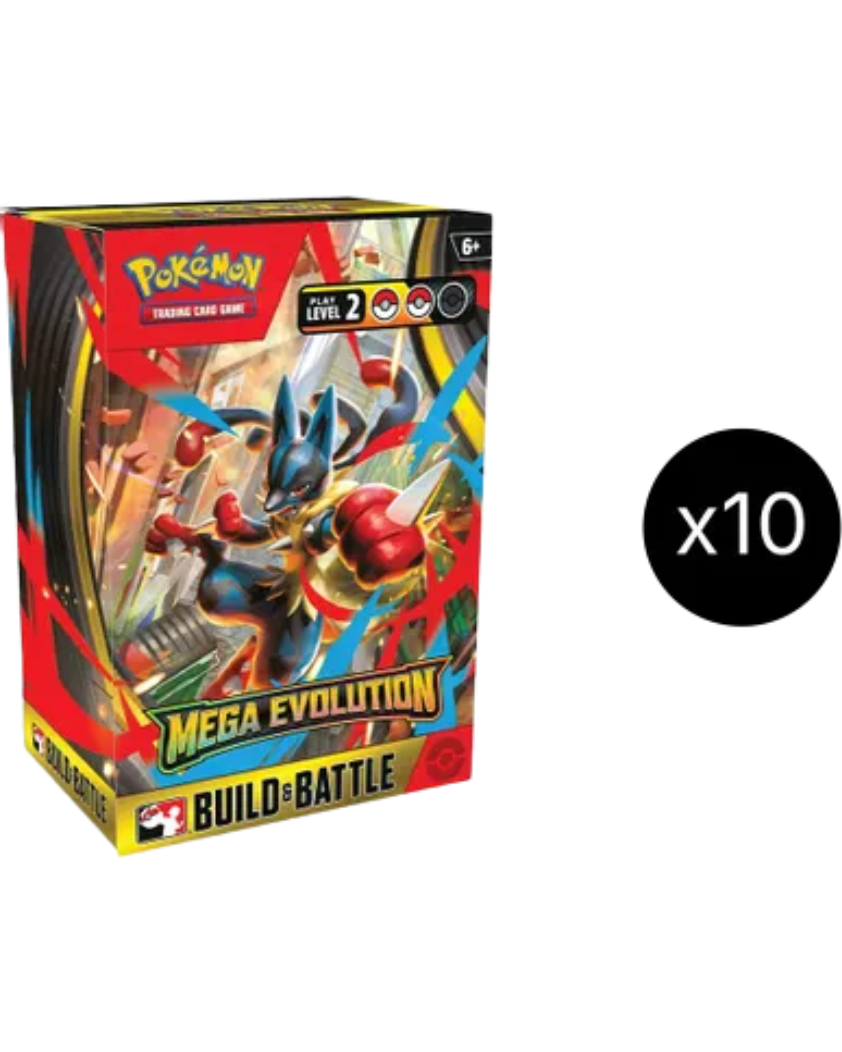 Mega Evolution Build & Battle Box Display