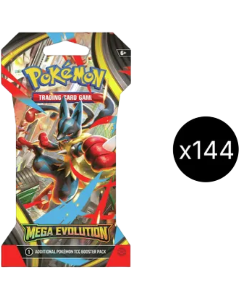 Mega Evolution Sleeved Booster Case
