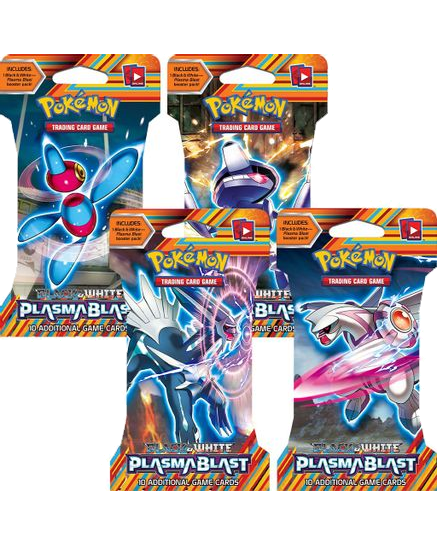 Plasma Blast Sleeved Booster Pack Art Bundle [Set of 4]