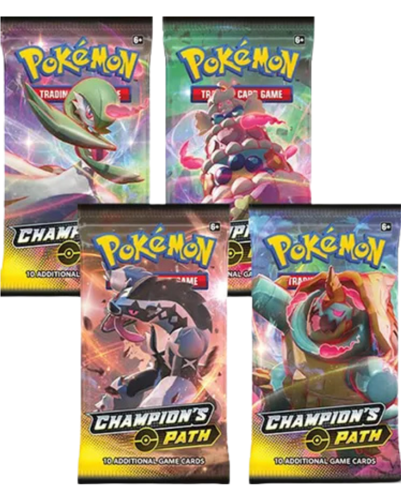 Champion's Path Booster Pack Art Bundle [Set of 4]