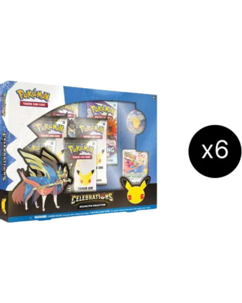 Celebrations Deluxe Pin Collection Case [Zacian LV. X]