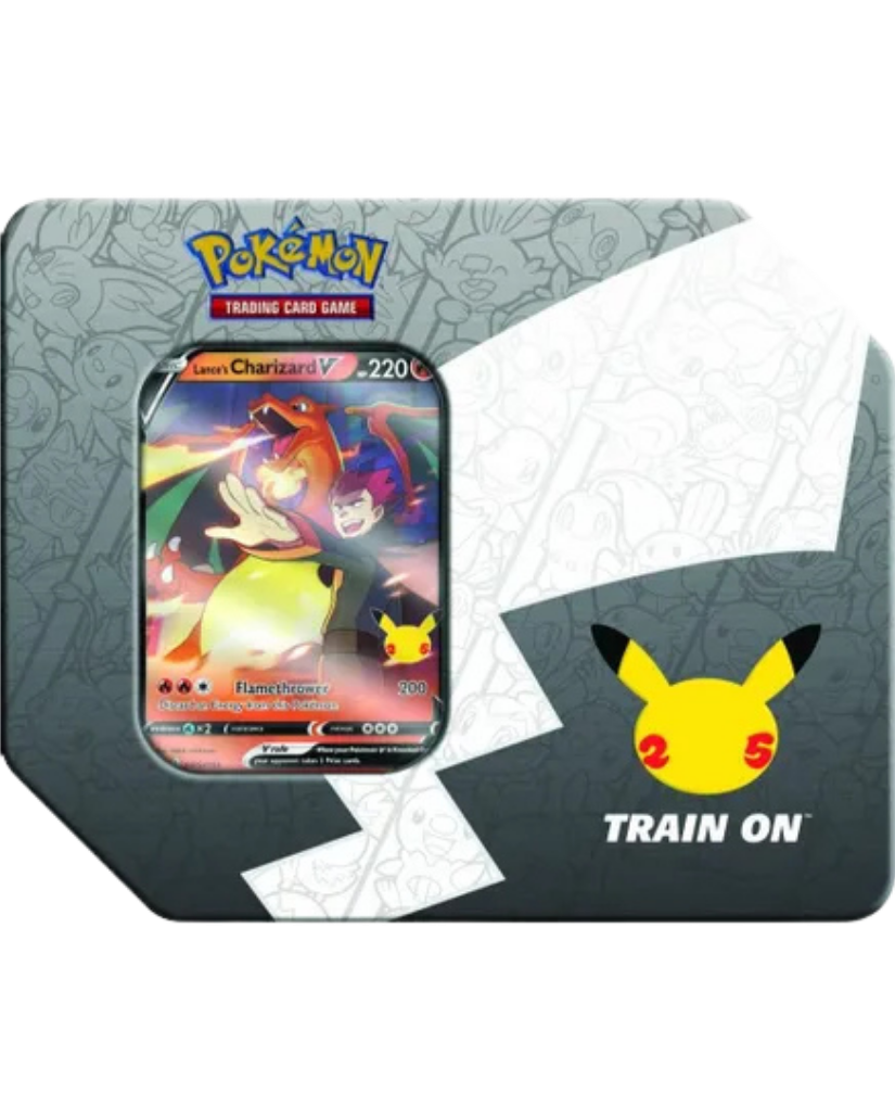 Pokemon Celebrations Tin [Lance's Charizard V]