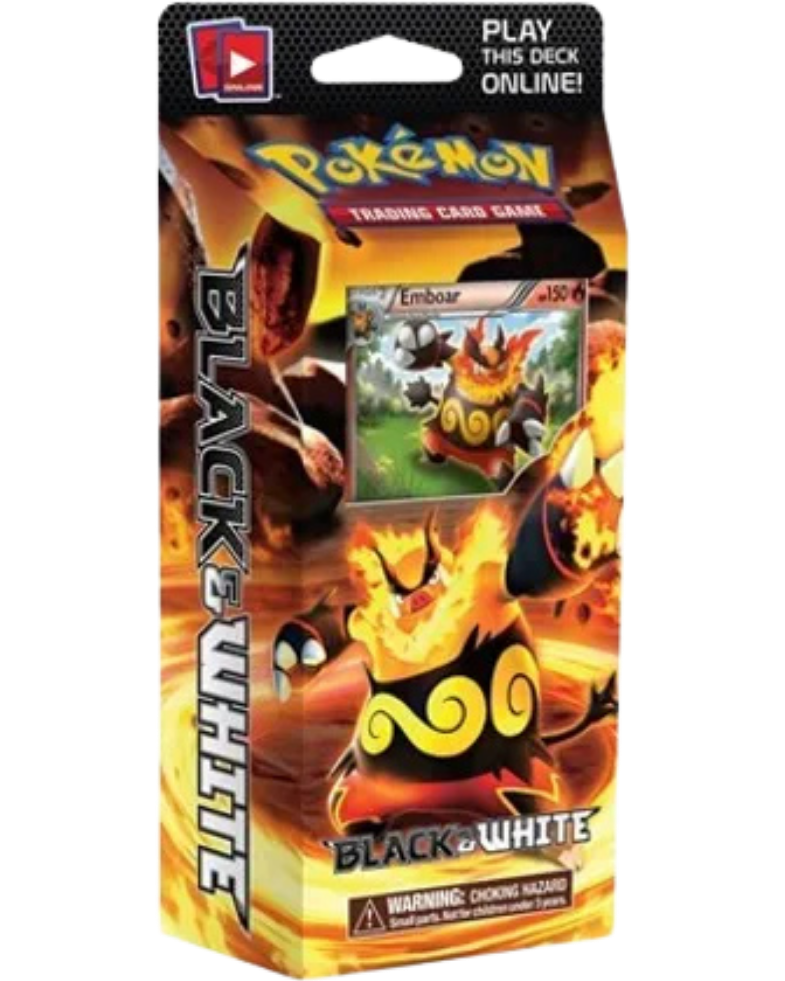 Black & White Theme Deck - "Red Frenzy" [Emboar]