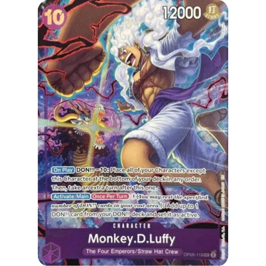 Monkey.D.Luffy (119) (English Version 2nd Anniversary Set) (OP05-119) - One Piece Promotion Cards Foil