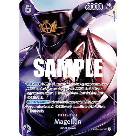 Magellan (SP) (OP02-085) - Kingdoms of Intrigue Foil