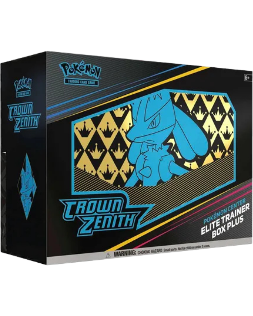 Crown Zenith Pokemon Center Elite Trainer Box Plus