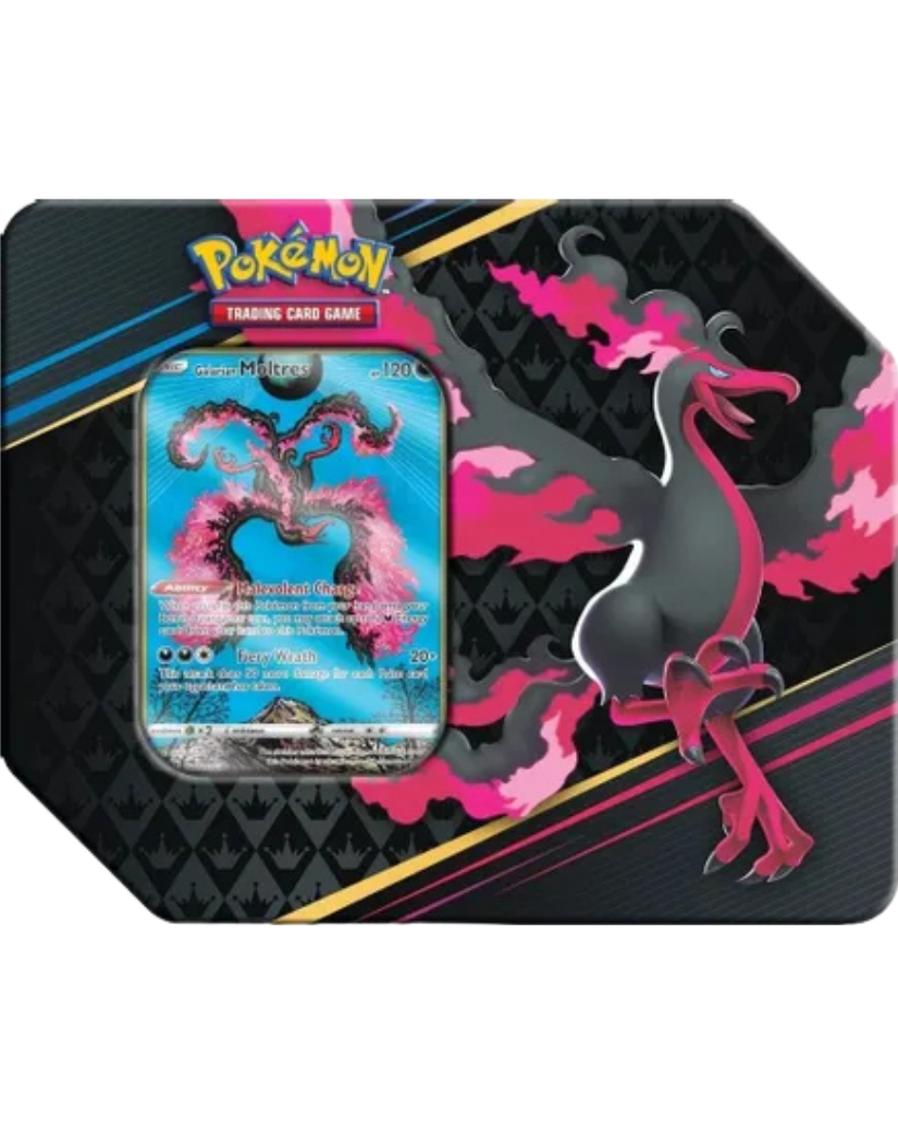 Crown Zenith Tin [Galarian Moltres]