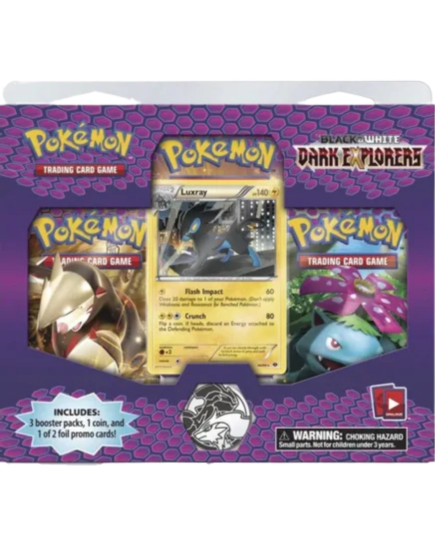 Dark Explorers 3 Pack Blister [Luxray]