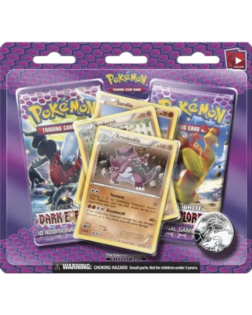 Dark Explorers 3 Pack Blister [Krookodile]