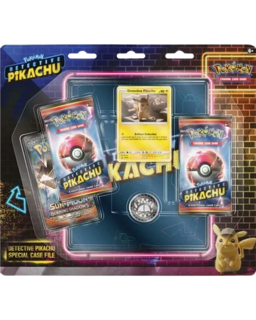 Detective Pikachu Special Case File - 3 Pack Booster Blister