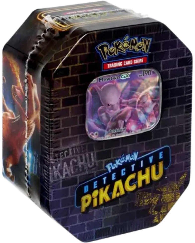 Detective Pikachu Tin [Mewtwo]