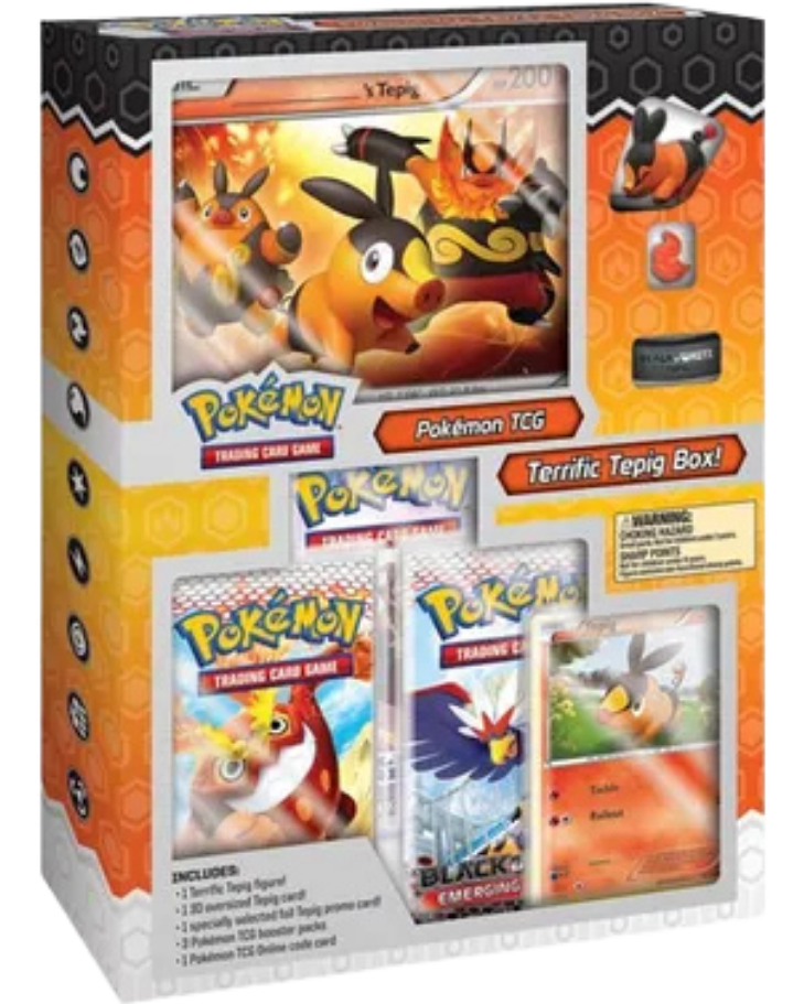 Starter Figure Boxes: Terrific Tepig Box