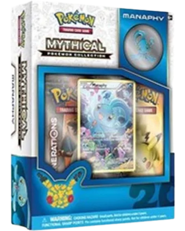 Mythical Pokemon Collection Box [Manaphy]